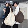 Retro Forest Canvas Backpack for Girls - Japanese Harajuku Style, Simple & Versatile for High School Students