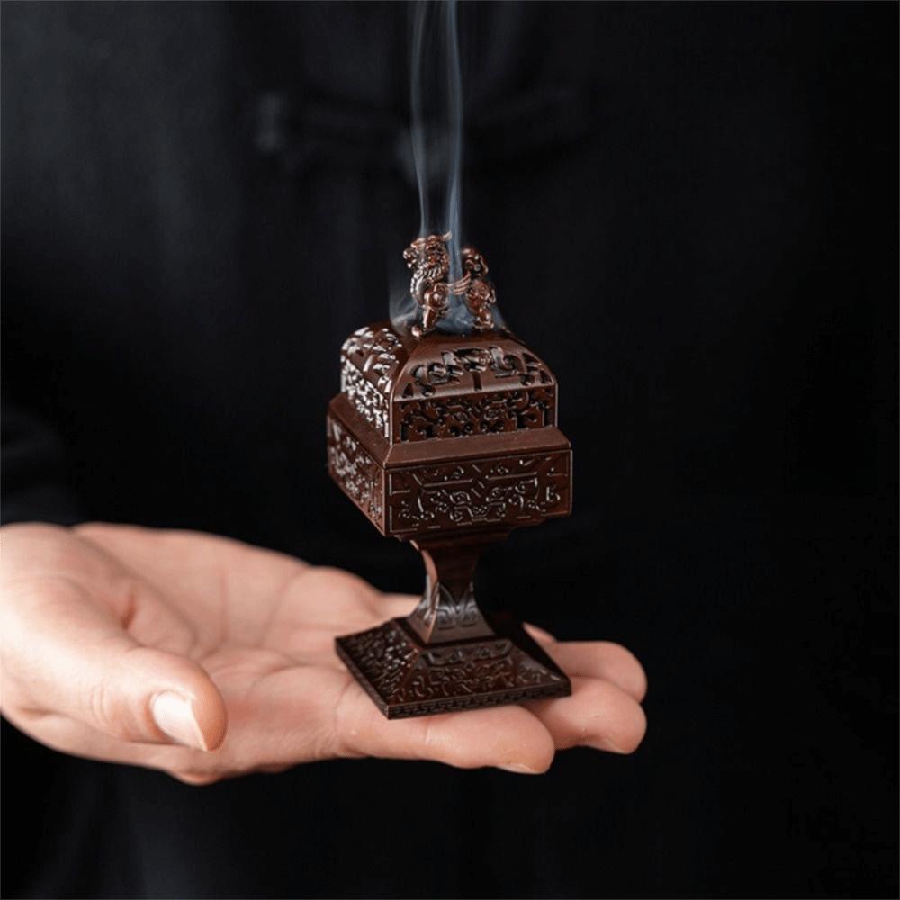 Pi Xiu Small Incense Censer Square Aroma Burner Durable Incense Stick Burner  Office Decoration