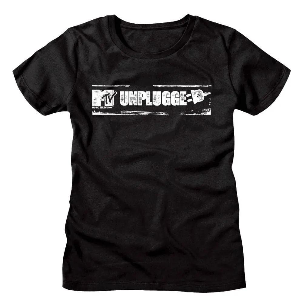 MTV Unplugged Logo Women s T Shirt S