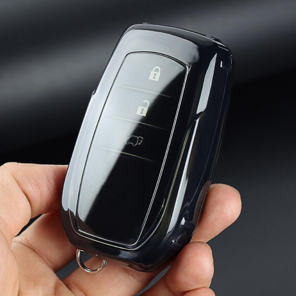Klare transparente TPU Smart Key Hülle für Toyota Mirai Hilux Land Cruiser Lc200 Venza Sienna Tundra Zubehör