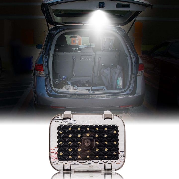 POPMOTORZ New Alphard 40 Series Rear Gate Toyota Vellfire 40 Series Rear Gate Toyota Alphard 40 Trunk Vellfire 40 LED High 30 LED Genuine White Lamp,