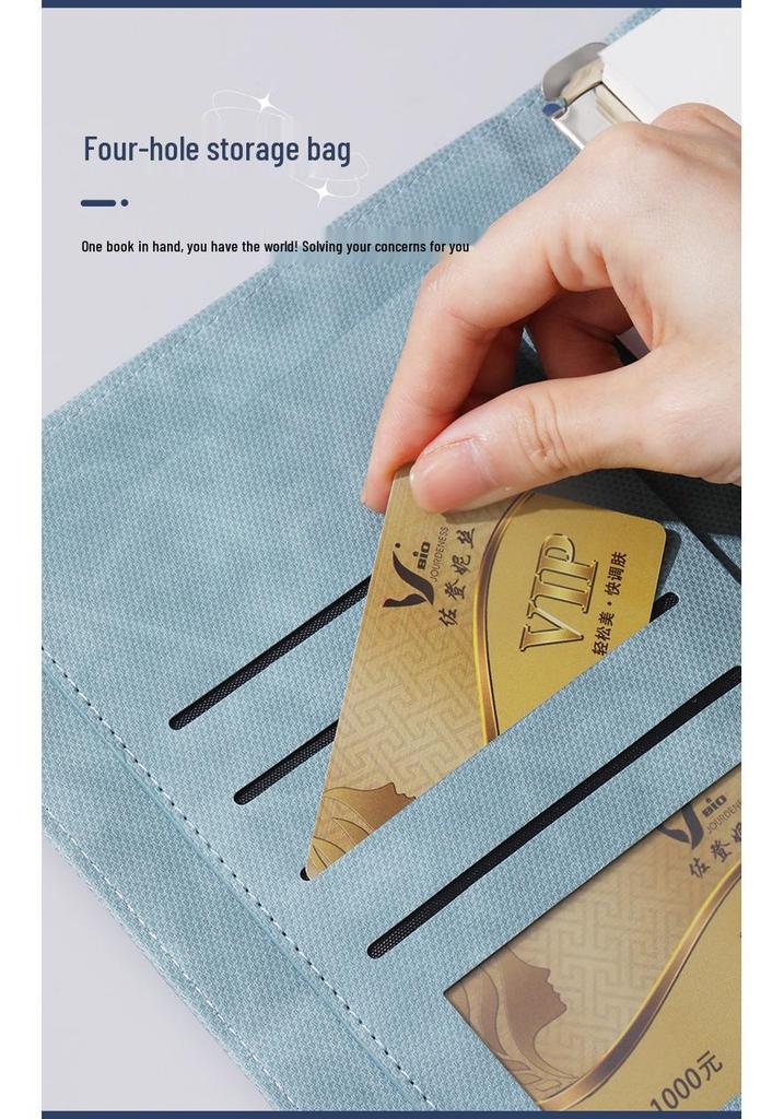 A5 Loose-Leaf Business Diary & Customizable Notebook Gift Set