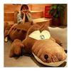 MIXUS Plush Large Crocodile/Crocodile Plush Toy/Crocodile/Crocodile/Animal/Big Pillow/Cute/Hugging Pillow Huge (Brown, 160cm)