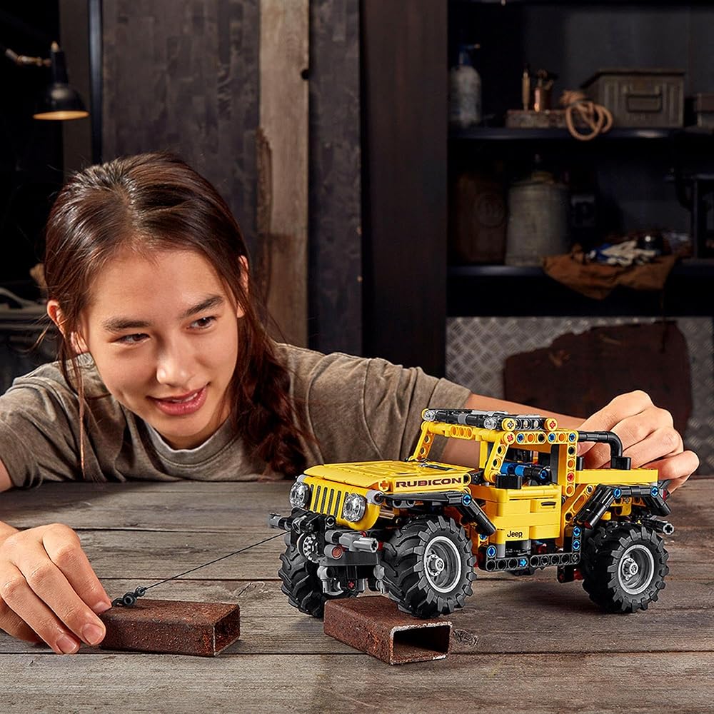LEGO Technic Jeep Wrangler 42122 Building Toy STEM Educational Block for Boys 9 Years and Up