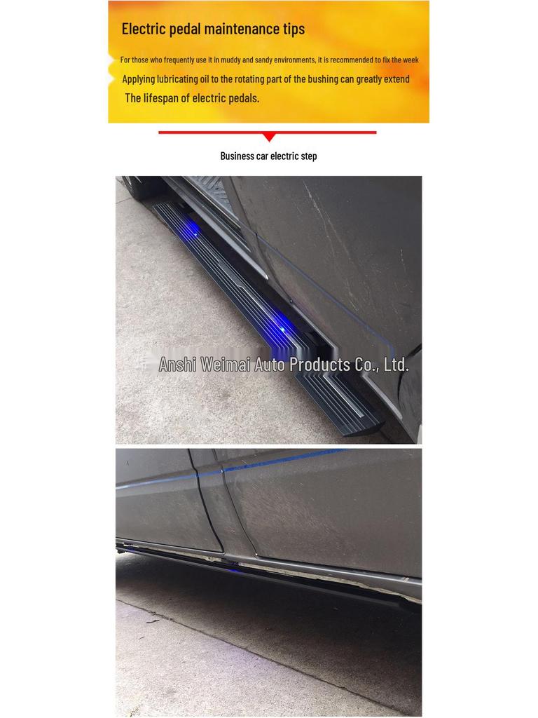 Electric Pedal for Ford Transit, V8 Vito, and Mercedes-Benz Sprinter Side Step