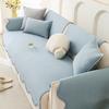Summer Cool Doudou Special-Shaped Sofa Cushion  New Non-Slip Light Luxury High-End Ice Silk Leather Sofa Seat Cushion Summer