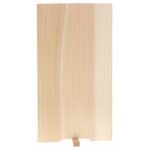 Tosa Ryu Shimanto Hinoki Cutting Board with Stand, Medium, HS-2002M, Beige