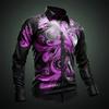 Camisa de Hombre Rayo Neón Botones Manga Larga Camisa Vacaciones Otoño Cotidiano Streetwear Verano Solapa Camisa Impresa en 3D