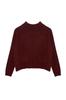 Women's Fashionable Stylish Sweater Blue Pocket Detailed Soft Textured Knitwear Sweater