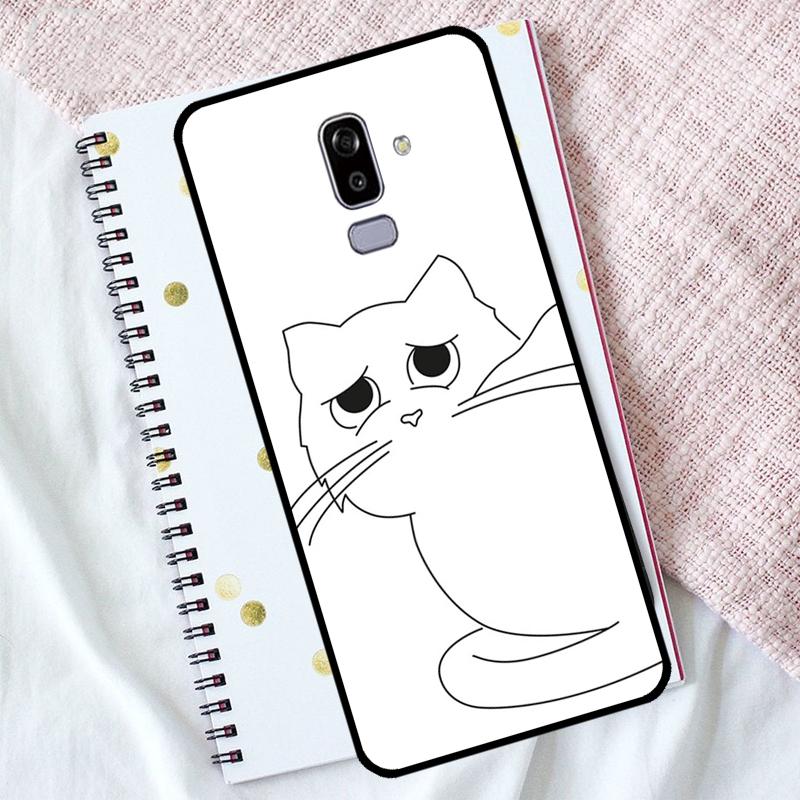 

Забавный Милый Кот Лайн-Арт Чехол Для Samsung Galaxy M16 M32 M52 M14 M54 M13 M33 M53 M56 M36 M31 M11 M12 M35 M55 M15 M06 Samsung M30s