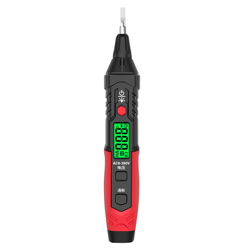 Testerer Pen AC6V-390V Voltage Detectors Meter Voltmeter Buzzers Alarm Not-Contact Tester Breakpoints Finding Tool