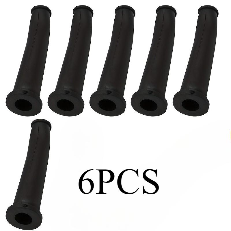 

6pcs Heavy-Duty Cable Protectors - Industrial-Grade Rubber Cord Protectors with Plastic Connector, Heat & Wear Drill Press Tool