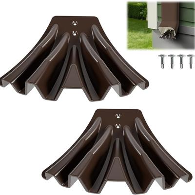 Gutter Downspout Extensions Rain Water Drainage Gutter Disperser Foundation Protection Rainwater Drainage Dispersal For Yard 1PC