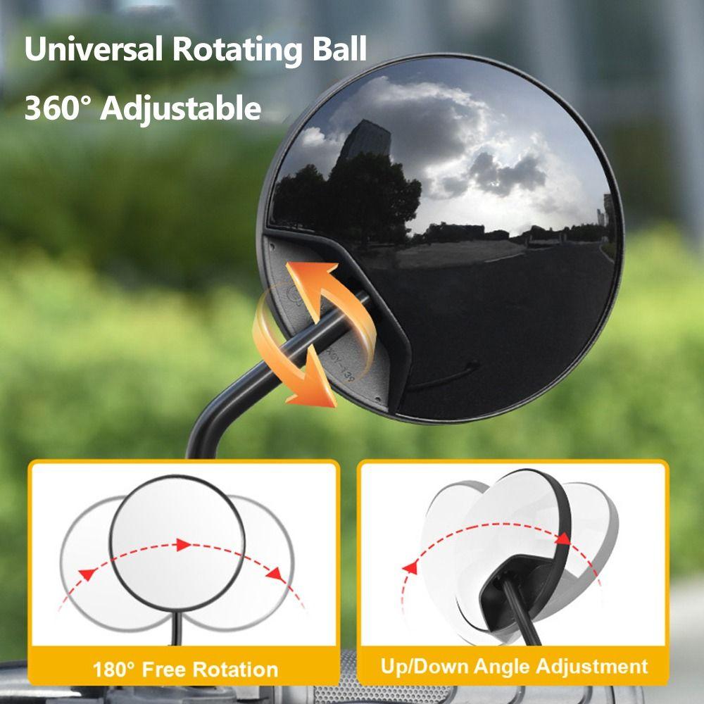 Multicolor Motorcycle Rearview Mirrors Bike Modified Mirrors  Motorcycle Modification
