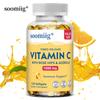 Soomiig Vitamin C Supplement, 1000mg Timed Release, Rose Hips & Acerola, Vegan, 120 Caps