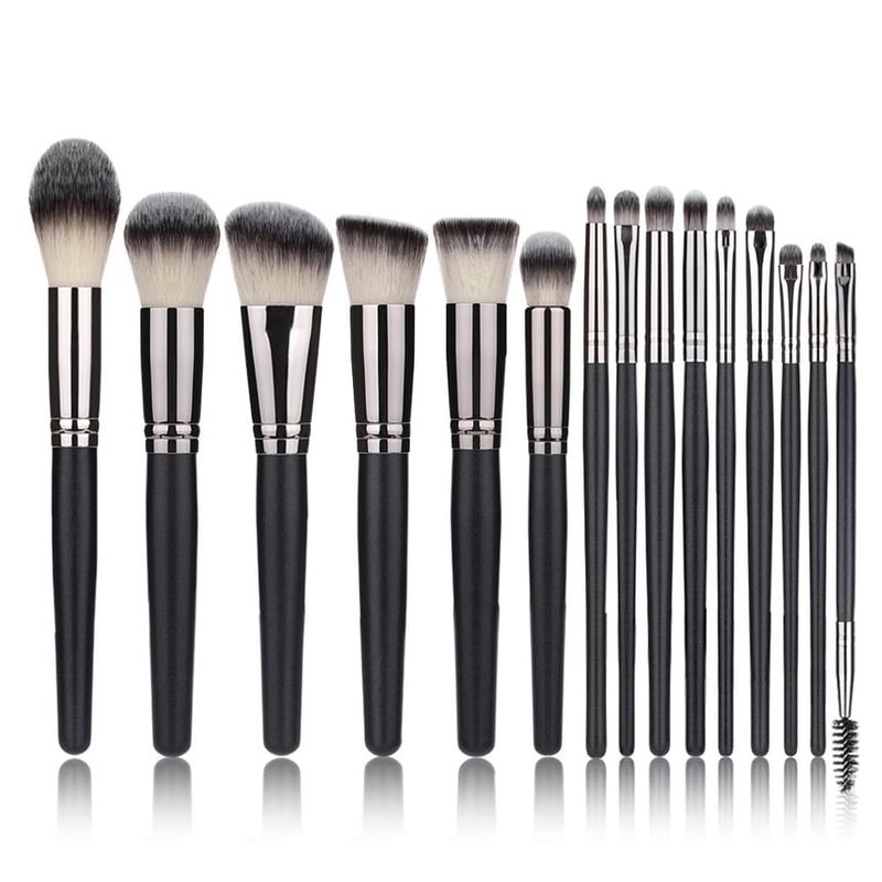 Jademonra - Set Of 15: Makeup Brush