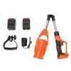 Leaf Blower Cordless Electric Blower with Batteries Fast Charger Foldable Blower for Patio Cleaning Lawn Care Blowing