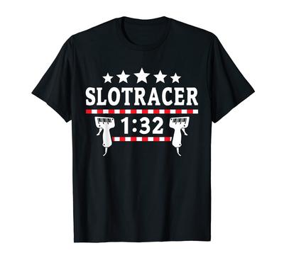 Slot Cars Slotracing Denki Jidosha No Resutorakku T-shirt
