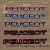 Car Rear Trunk Emblem Sticker Accessories For Peugeot 206 307 308 207 3008 208 508 2008 5008 301 406 408 4008 Rifter RCZ Citroen4RE