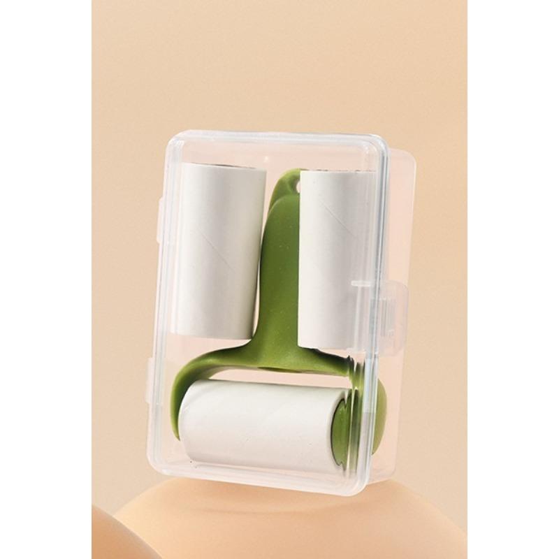 Hair Stick Roller for Removing Hair - Hair Removal Tool with Rotating Brush - Roll Paper - Tear Paper - Replace - Remove Hair Curling and Tangling