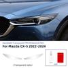 Headlight Rearview Film B C Pillars For Mazda CX5 CX-5 2022-2024 Protection Film TPU Pre-cut Anti-scratch Repair Clear Smoked