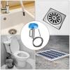 Handheld Sewer Pipe Plunger Dredge 3/4/5/7 Meters Clogged Remover Drain Unblocker  Bathroom