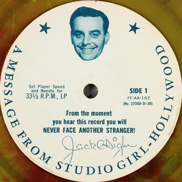 

7inch Record JACK SIGLER A Message From Studio Girl Hollyw FFAA162 Studio Girl 1964 US Documentaries Used