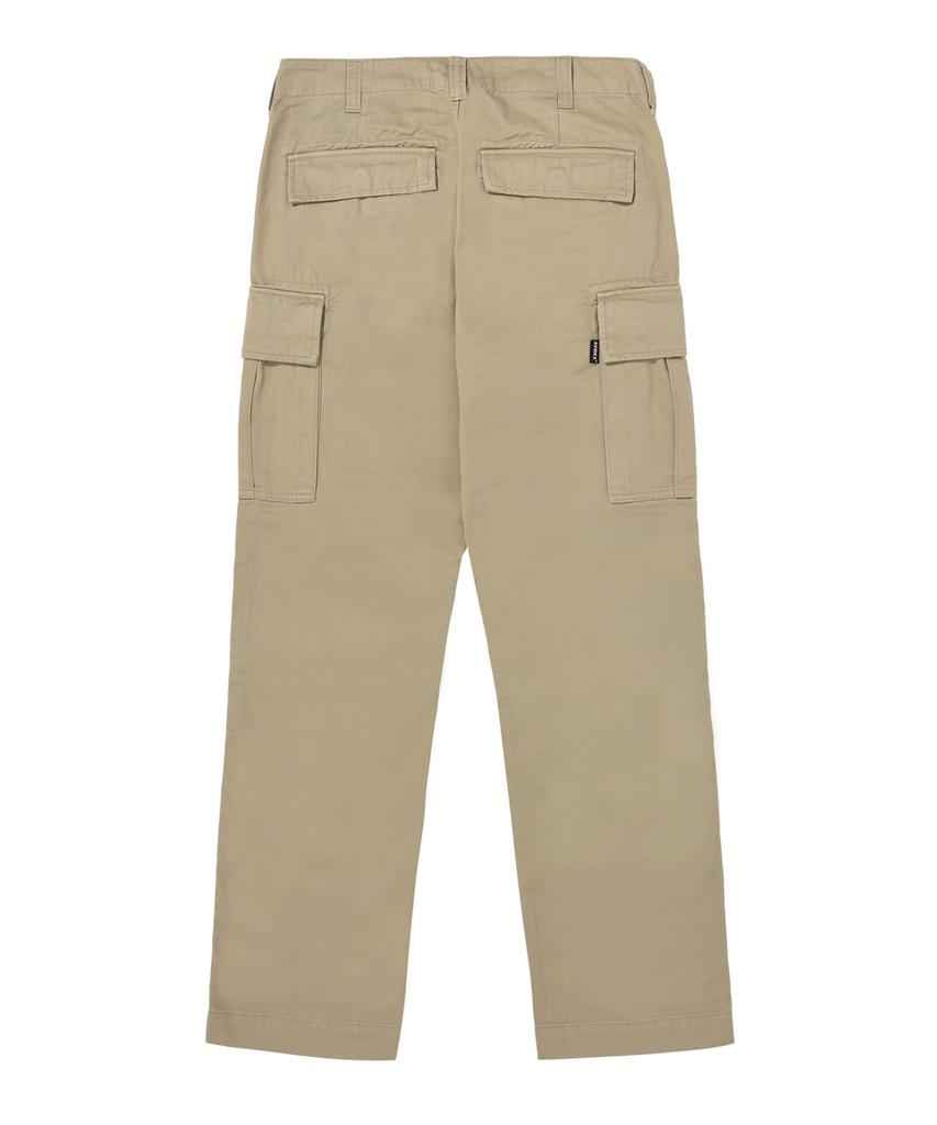 Abilegseu Basic Washed Chino Cargo Pants / 7832910002 Sand