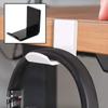 1/2Pc Acrylic Headphone Bracket Wall Mounted Headset Holder Hanger Under Desk Hook Earphone Sticky Display Stand