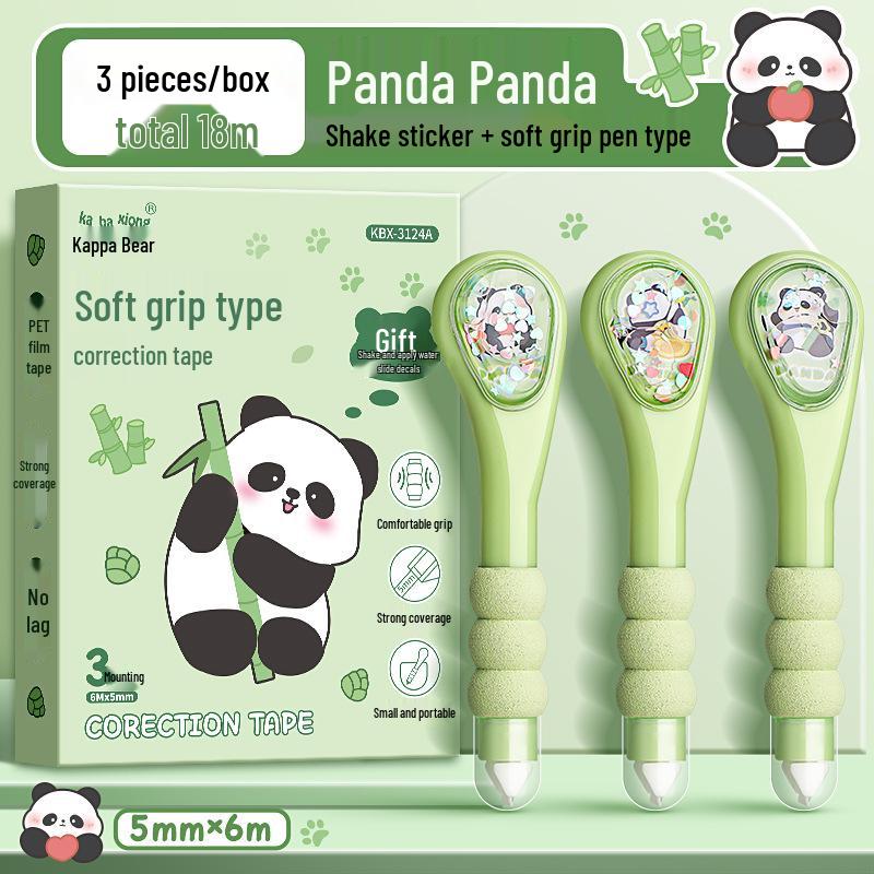 

Карандаш-корректор мультяшный большой емкости для студентов с мягким захватом