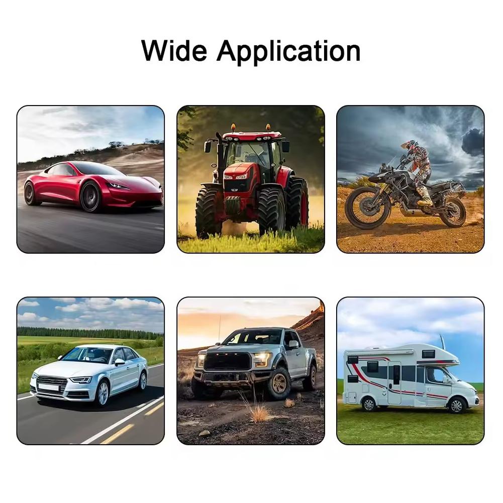 14Pcs Radiator Pressure Tester - Vacuum Type Cooling System Test, Car Water Tank Pressure Gauge, Water Tank Leak Detection Tool