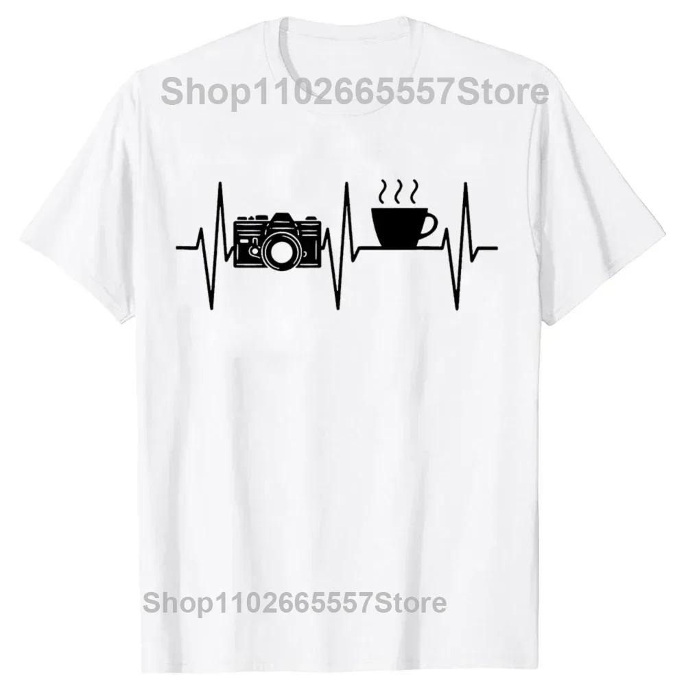 Funny Photographer Professional Photography Camera Menu T Shirts Summer Graphic Cotton Streetwear Short Sleeve Gifts T-shirt Men