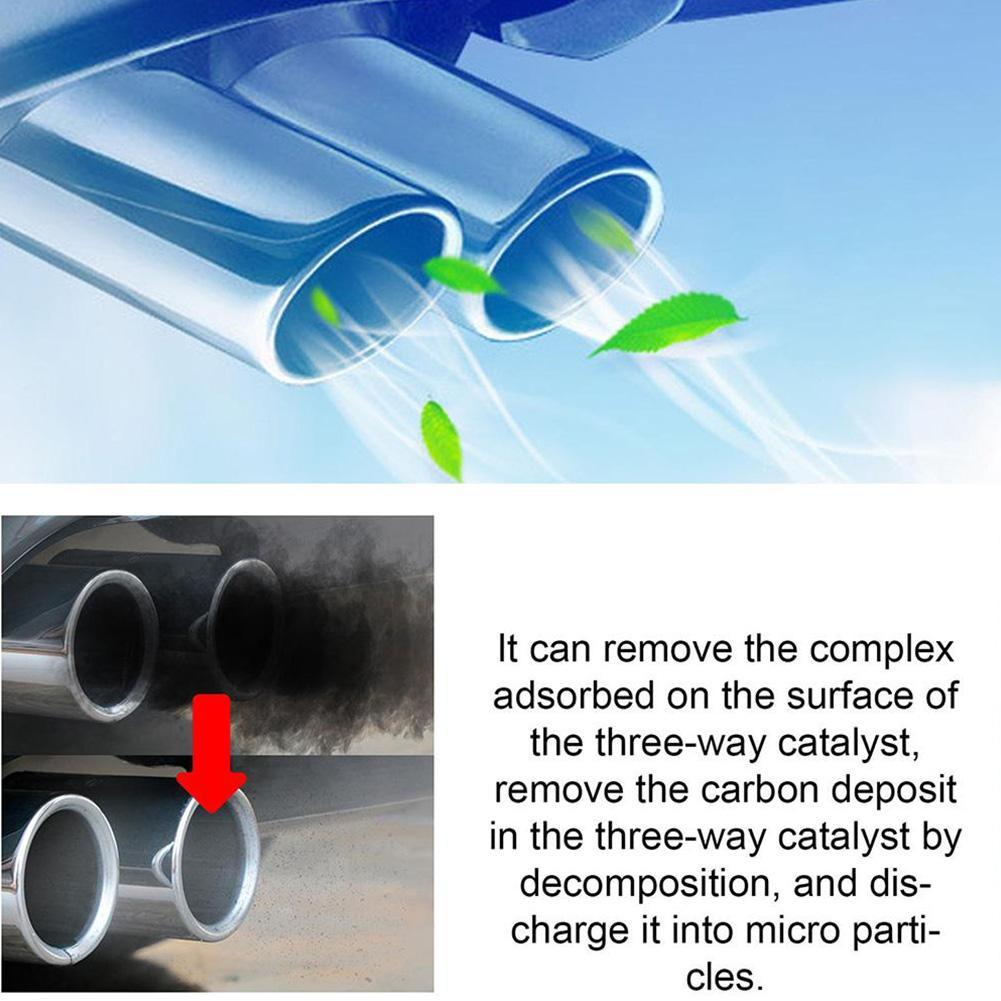Środek do czyszczenia katalizatora silnika samochodowego, Rozwiązuje problem zatkanych katalizatorów i ospiesznego przyspieszenia, Łatwy w użyciu do pojazdów samochodowych