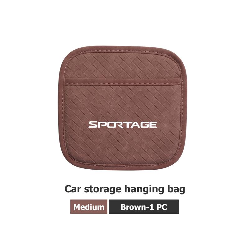 AZKSYT1 Multiuse Car Storage Bag Hanging Door Side Stowing Pocket For KIA Sportage Ceed Sorento Niro Cadenza Proceed Sephia