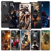 Moto Cross Motorcycle Sports Phone Case For Xiaomi Redmi Note 14 13 5G 10 11 12 Pro Plus 4G 14C 13C 12C 10C Black Cover