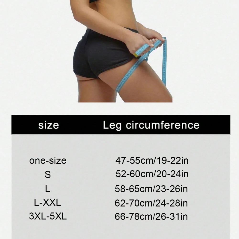 Fasce Cosciali in Silicone ad Alta Elasticità Anti-Sfregamento per Donne, Cinghie Protettive per Gambe Antiscivolo, Anti-Aggancio Senza Arrotolamento