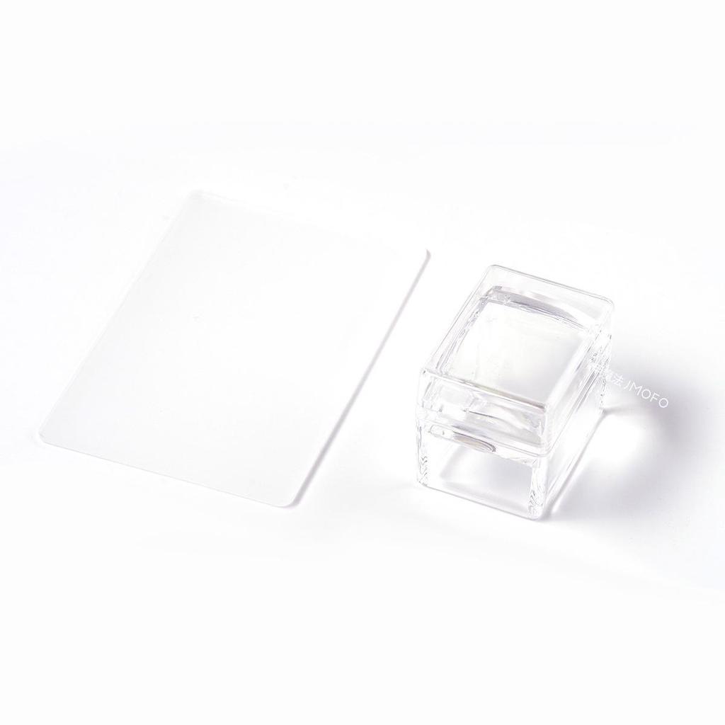Clear Silicone Nail Art Wipable Stamp - Multi-functional Transfer Tool