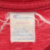 Champion 90s Old Short sleeve T-shirt M Red series Men's Used