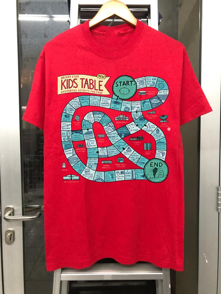 Bright Eyes Kids Table Album Gift For Fan S to 5XL Red T-shirt QA925 Unisex T-Shirt XXXXL 1990₽