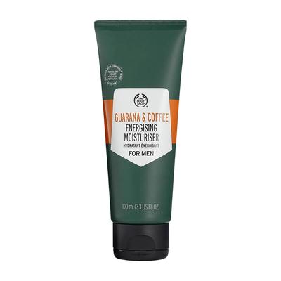 Guarana And Coffee Energising Moisturiser For Men 100 Ml Hydrating Face Gel For Daily Refresh