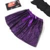 2Pcs Spiders Tutus Skirt with Spiders Headbands Set Halloween Spiders Costume Accessories