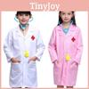 Colorful Nurse Paramedic Scrub Uniform For Kids With Comfortable Long Sleeves And Patch Pockets