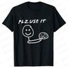 Funny Brain Graphic T-shirts for Women Plz Use It Brain Tops Short Sleeve Tees Harajuku Hip Hop Ulzzang Tshirts Female Clothing