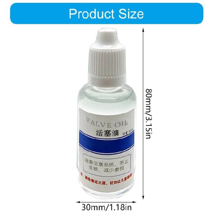 Saxophone Valves Oil for Instrument Trumpet Clarinet Flute Lubricating Liquid Brass Instruments Oil 30ml Lubricating Oil