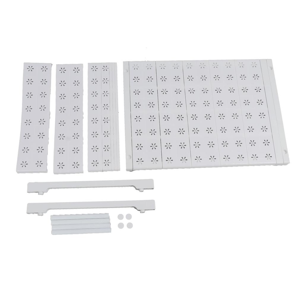 Expandable Closet Shelf Storage Rack Easy To Install High Load Bearing Capacity Space Saving
