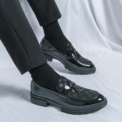 Fashion Comfortable Formal Loafer Business Dress Shoes Leather Male Casual Men Shoes Mens Slip On Footwear All-match Men Oxford Shoes