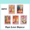 True Love Oracle English Card Game 36pcs Interactive Toy For All Ages Copperplate Paper Material