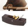 Small Hand Planer High Speed Steel Blade Round Base Portable Wood Trimming Planer for Chamfering