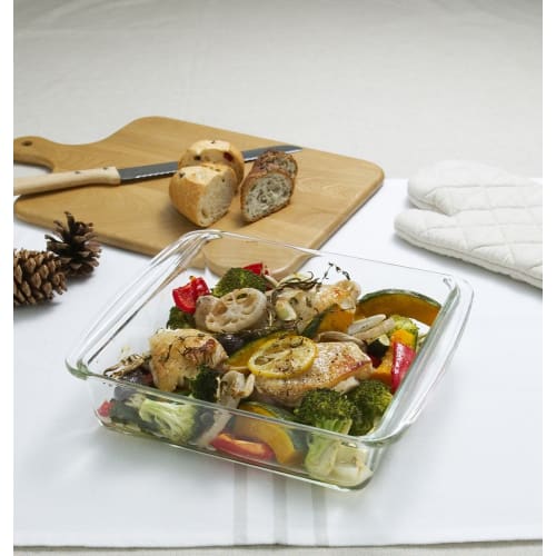 Iwaki BC221 Square Cake Pan, 1.1L