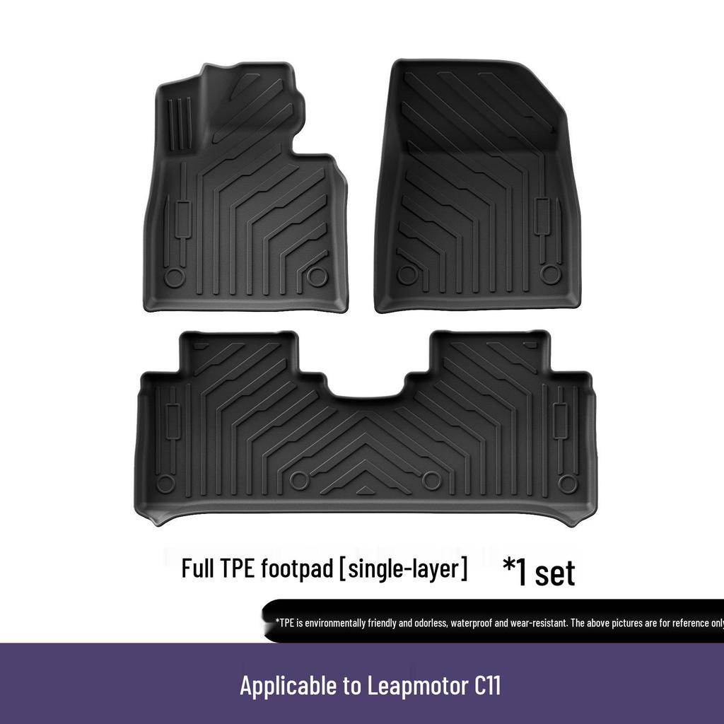 Set covorașe de podea și portbagaj ecologice TPE compatibile Leapmotor C11